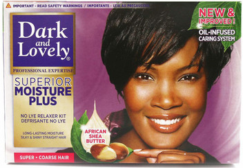 dark & lovely hair straightening cream