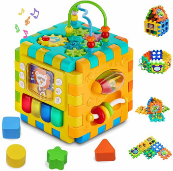 activity cube for toddlers