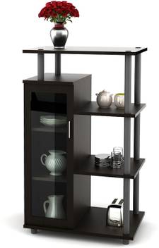 Spacewood Kosmo Engineered Wood Crockery Cabinet Price In India Buy Spacewood Kosmo Engineered Wood Crockery Cabinet Online At Flipkart Com