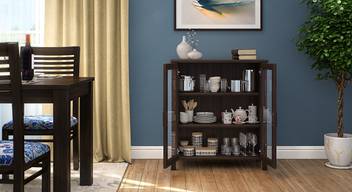 Urban Ladder Norland Engineered Wood Crockery Cabinet Price In India Buy Urban Ladder Norland Engineered Wood Crockery Cabinet Online At Flipkart Com