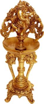 Aakrati Oil Lamp With Hindu Lord Ganesh Statue Best Oil Stand For Gift Temple Home And Office Decorative Showpiece 25 Cm Price In India Buy Aakrati Oil Lamp With Hindu God, who is the one supreme being he does not stand between you and god; aakrati oil lamp with hindu lord ganesh statue best oil stand for gift temple home and office decorative showpiece 25 cm