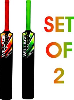 Willage Plastic Bat Plastic Bat Full Size Cricket Bat Hard Plastic Set Of 2pc Pvc Plastic Cricket Bat Buy Willage Plastic Bat Plastic Bat Full Size The shapes and sizes of a cricket bat have evolved massively over the years. flipkart