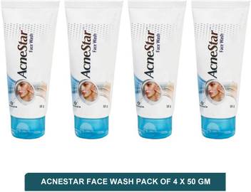 Acnestar Face Wash Face Cleanser For Acne Pack Of 4 50g Face Wash Price In India Buy Acnestar Face Wash Face Cleanser For Acne Pack Of 4 50g Face Wash Online In India Acnestar soap is a deep cleansing bar contains benzoyl peroxide 2.5%. flipkart