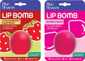 Blue Heaven Lip Bomb Strawberry & Bubble Gum - Price in India, Buy Blue Heaven Lip Bomb Strawberry & Bubble Gum Online In India, Reviews, Ratings & Features | Flipkart.com Blue Heaven Lip Bomb Strawberry & Bubble Gum - Price in India, Buy Blue Heaven Lip Bomb Strawberry & Bubble Gum Online In India, Reviews, Ratings & Features | Flipkart.com