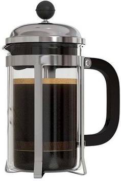 Instacuppa French Press 600ml With 3 Part Superior Filter Bpa Free Borosilicate Glass Carafe Heat Resistant Handle 6 Cups Coffee Maker Price In India Buy Instacuppa French Press 600ml With 3