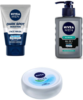 nivea all in one face wash pump