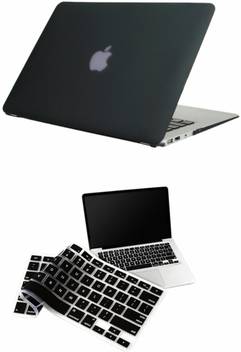 Pindia Apple Black Matte Finish Apple Macbook Air 11 11 6 Inch Md711hn A Md711ll A Hard Case Shell Cover Keyboard Combo Set Price In India Buy Pindia Apple Black Matte Finish Apple