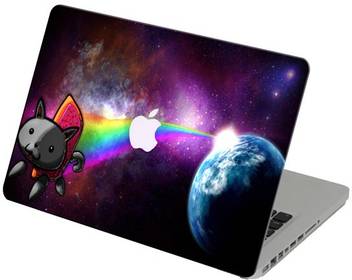 Theskinmantra Nyan Cat Laptop Skin For Apple Macbook Air 11 Inch