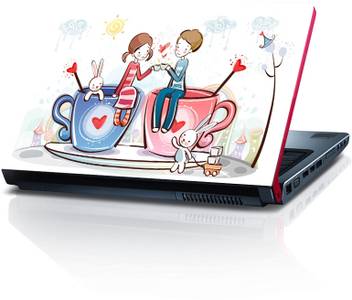 Shopkeeda Cute Love Pencil Drawings Vinyl Laptop Decal 15 6 Price