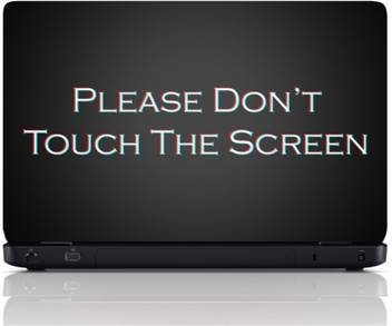 Mgn Please Don T Touch My Screen Vinyl Laptop Decal 15 6 Price In