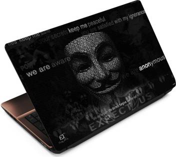 Finearts Anonymous Vinyl Laptop Decal 15 6 Price In India Buy Finearts Anonymous Vinyl Laptop Decal 15 6 Online At Flipkart Com