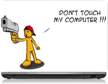 Clicktosolve Don T Touch My Computer Skin Vinyl Laptop Decal 15 6 Price In India Buy Clicktosolve Don T Touch My Computer Skin Vinyl Laptop Decal 15 6 Online At Flipkart Com