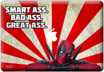 Macmerise Smart Ass Deadpool Skin For Macbook Air 13 Vinyl