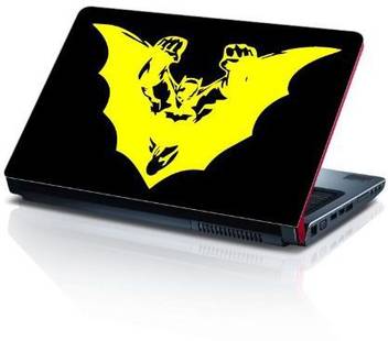 Wall1ders Flying Batman Yellow Vinyl Laptop Decal 17 Price In India Buy Wall1ders Flying Batman Yellow Vinyl Laptop Decal 17 Online At Flipkart Com