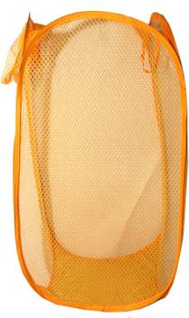 Kuber Industries 20 L Orange Laundry Bag Kuber Industries 20 L Orange Laundry Bag