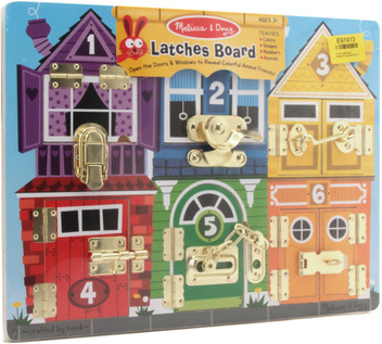 melissa & doug latches board