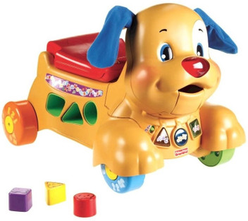 laugh and learn stride to ride puppy