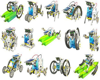 educational solar robot