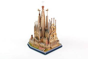 Daron Sagrada Familia 3d Puzzle 194 Piece Price In India Buy