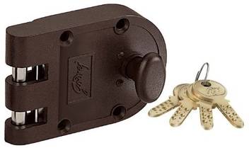 Godrej Ultra Vertibolt Texture Brown 1ck Lock