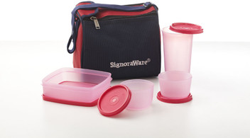 signoraware lunch box with bag offers