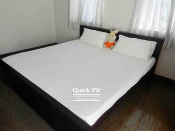 Quick Fit Fitted King Size Waterproof Mattress Protector Price In India Buy Quick Fit Fitted King Size Waterproof Mattress Protector Online At Flipkart Com