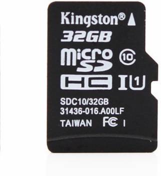 Kingston 32 Gb Microsdhc Class 10 80 Mb S Memory Card Kingston Flipkart Com
