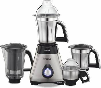 Preethi Steel Suprememg 208 750 W Mixer Grinder Price In India Buy Preethi Steel Suprememg 208 750 W Mixer Grinder Online At Flipkart Com