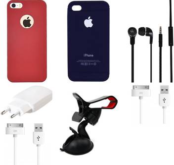 Nirosha Cover Accessory Combo For Apple Iphone 4s Price In India Buy Nirosha Cover Accessory Combo For Apple Iphone 4s Online At Flipkart Com