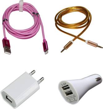 Havein Iphone 5 2 Mtr Sync Usb Data Cable Stylish Wire Aux Dual Usb Car Dock With Wall Adapter Accessory Combo Price In India Buy Havein Iphone 5 2 Mtr Sync Usb