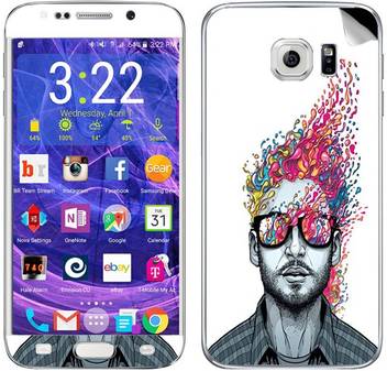 Theskinmantra Rainbow Fade Skins Samsung Galaxy S6 Edge Plus Mobile Skin Price In India Buy Theskinmantra Rainbow Fade Skins Samsung Galaxy S6 Edge Plus Mobile Skin Online At Flipkart Com