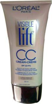 L Oreal Visible Lift Cc Cream Light Medium Price In India Buy L Oreal Visible Lift Cc Cream Light Medium Online In India Reviews Ratings Features Flipkart Com