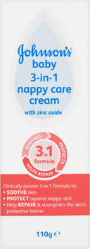 johnson's 3 in 1 nappy cream