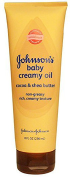 johnson's baby oil cocoa & shea butter