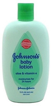 johnson's aloe & vitamin e baby lotion