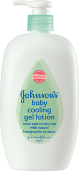 johnson cooling gel lotion
