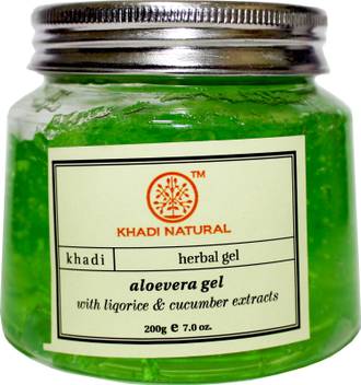 Khadi Natural Natural Aloe Vera Gel Green Price In India Buy Khadi Natural Natural Aloe Vera Gel Green Online In India Reviews Ratings Features Flipkart Com