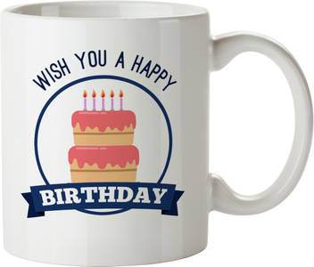Zokasa Happy Birthday Gift With Name Ceramic Mug Price In India