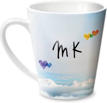 Hot Muggs Simply Love You M K Conical Ceramic Mug Price In India Buy Hot Muggs Simply Love You M K Conical Ceramic Mug Online At Flipkart Com
