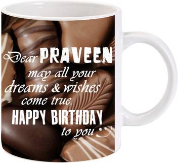 Lolprint Happy Birthday Praveen Ceramic Coffee Mug Price In India Buy Lolprint Happy Birthday Praveen Ceramic Coffee Mug Online At Flipkart Com Character cake toppers not only crown the birthday cake with the king or queen of the birthday theme, they can be. lolprint happy birthday praveen ceramic coffee mug