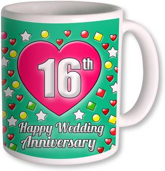 Photogiftsindia Gifts For 16th Wedding Anniversary Coffee Ceramic Coffee Mug Price In India Buy Photogiftsindia Gifts For 16th Wedding Anniversary Coffee Ceramic Coffee Mug Online At Flipkart Com