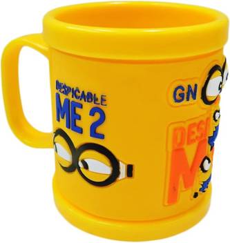Klassik 3d Embossed Yellow Minion Plastic Mug Price In India Buy