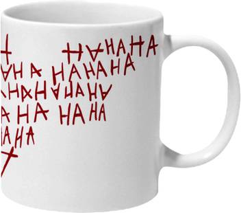 Mooch Wale Batman Joker Ha Ha Ha Logo Ceramic Mug Price In India