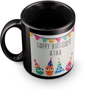 Posterchacha Atha Personalised Custom Name Happy Birthday Gift Tea