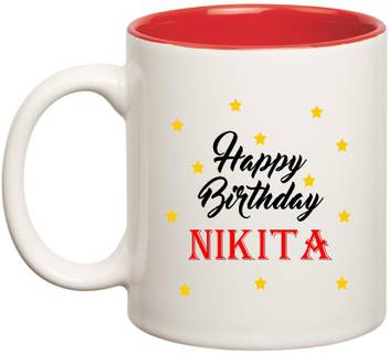 Huppmegift Happy Birthday Nikita Inner Red Ceramic 350ml Ceramic Coffee Mug Price In India Buy Huppmegift Happy Birthday Nikita Inner Red Ceramic 350ml Ceramic Coffee Mug Online At Flipkart Com We have a large collection of beautiful gifs to say happy birthday to her. inr
