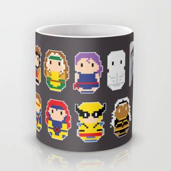 Astrode X Men Parody Pixel Art Ceramic Mug Price In India Buy Astrode X Men Parody Pixel Art Ceramic Mug Online At Flipkart Com