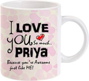 Lolprint I Love You Priya Ceramic Coffee Mug Price In India Buy Lolprint I Love You Priya Ceramic Coffee Mug Online At Flipkart Com Select from premium priya of the highest quality.
