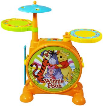 Winfun Winnie The Pooh Rockin Band Drum Set Winnie The Pooh