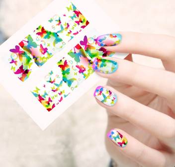 Jenna Manicure Water Transfer Nail Art Decals Stickers Sapphire Series Nr 137 Price In India Buy Jenna Manicure Water Transfer Nail Art Decals Stickers Sapphire Series Nr 137 Online In India Reviews Ratings