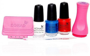 konad nail stamping